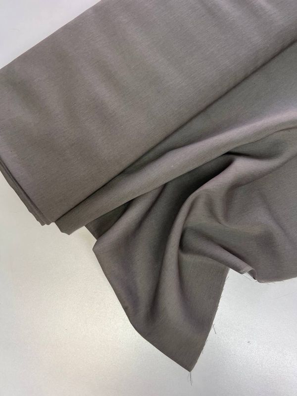 Льон Віскоза Жатка Сірий